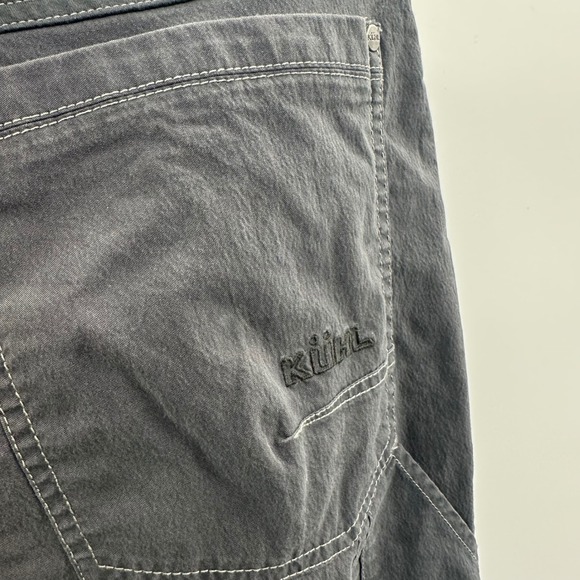 Kuhl Rydr Men Pants 34x32 Charcoal Gray Articulated Knee Hiking Outdoor RN108846 - Picture 12 of 14